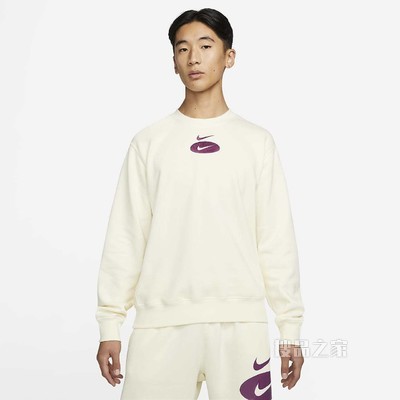 Nike Sportswear Swoosh League 男子起绒圆领上衣