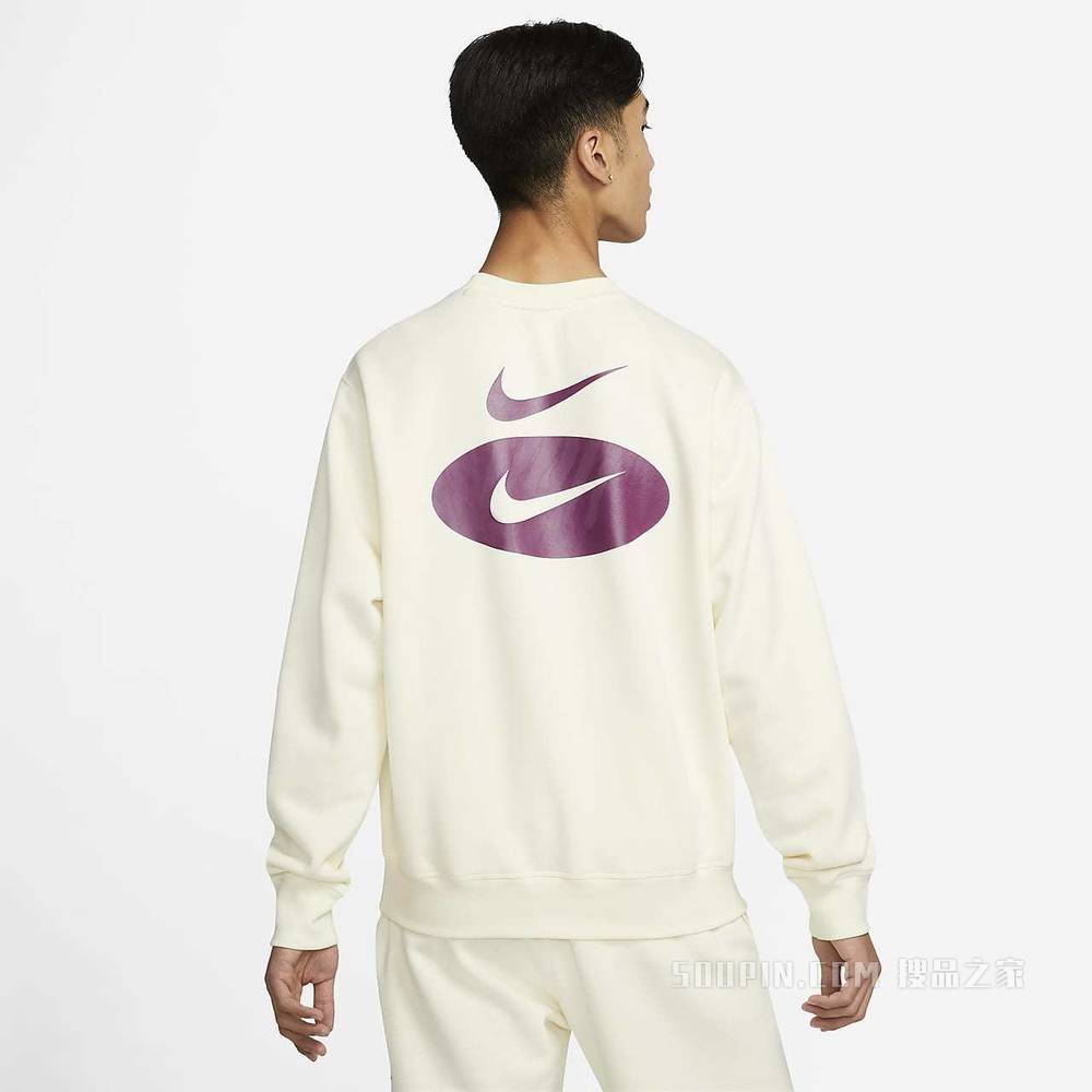Nike Sportswear Swoosh League 男子起绒圆领上衣