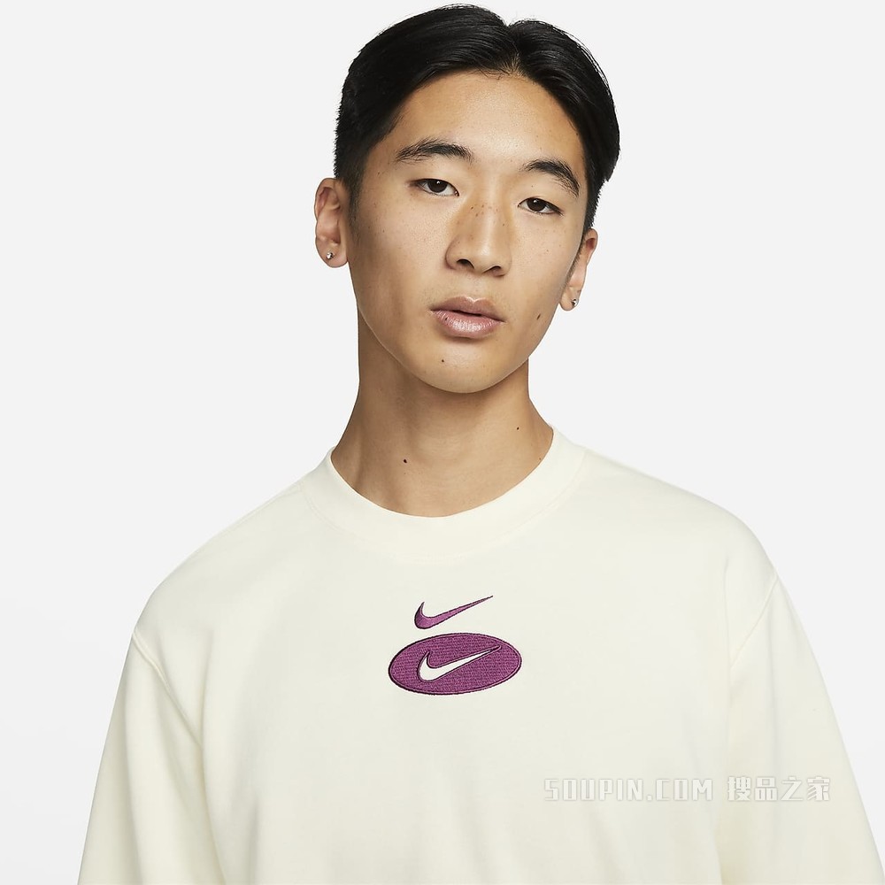 Nike Sportswear Swoosh League 男子起绒圆领上衣