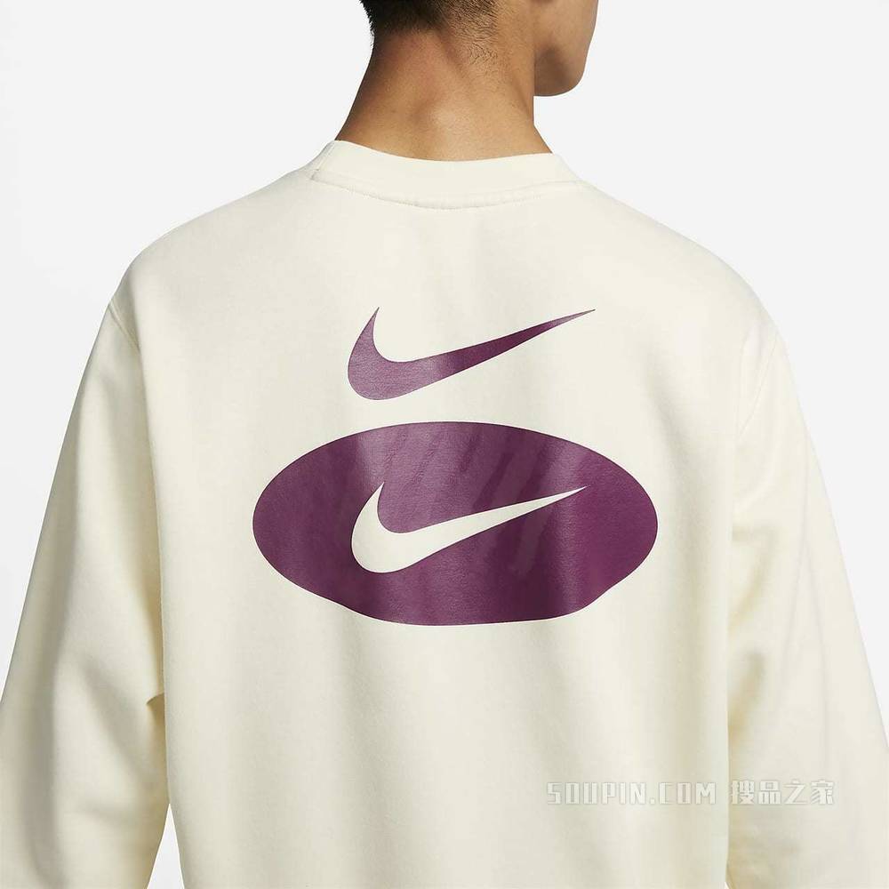 Nike Sportswear Swoosh League 男子起绒圆领上衣