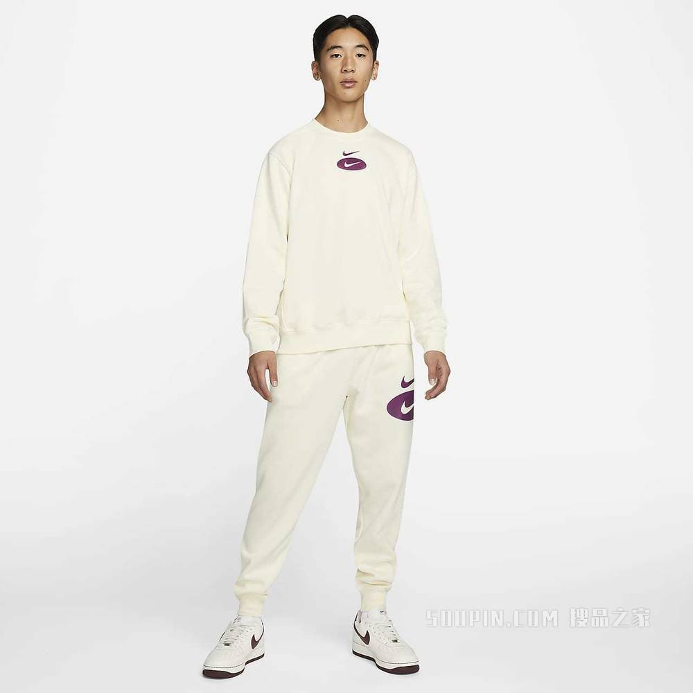 Nike Sportswear Swoosh League 男子起绒圆领上衣