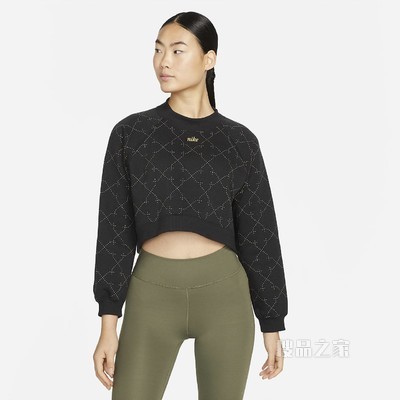 Nike Novelty 女子短款起绒运动衫