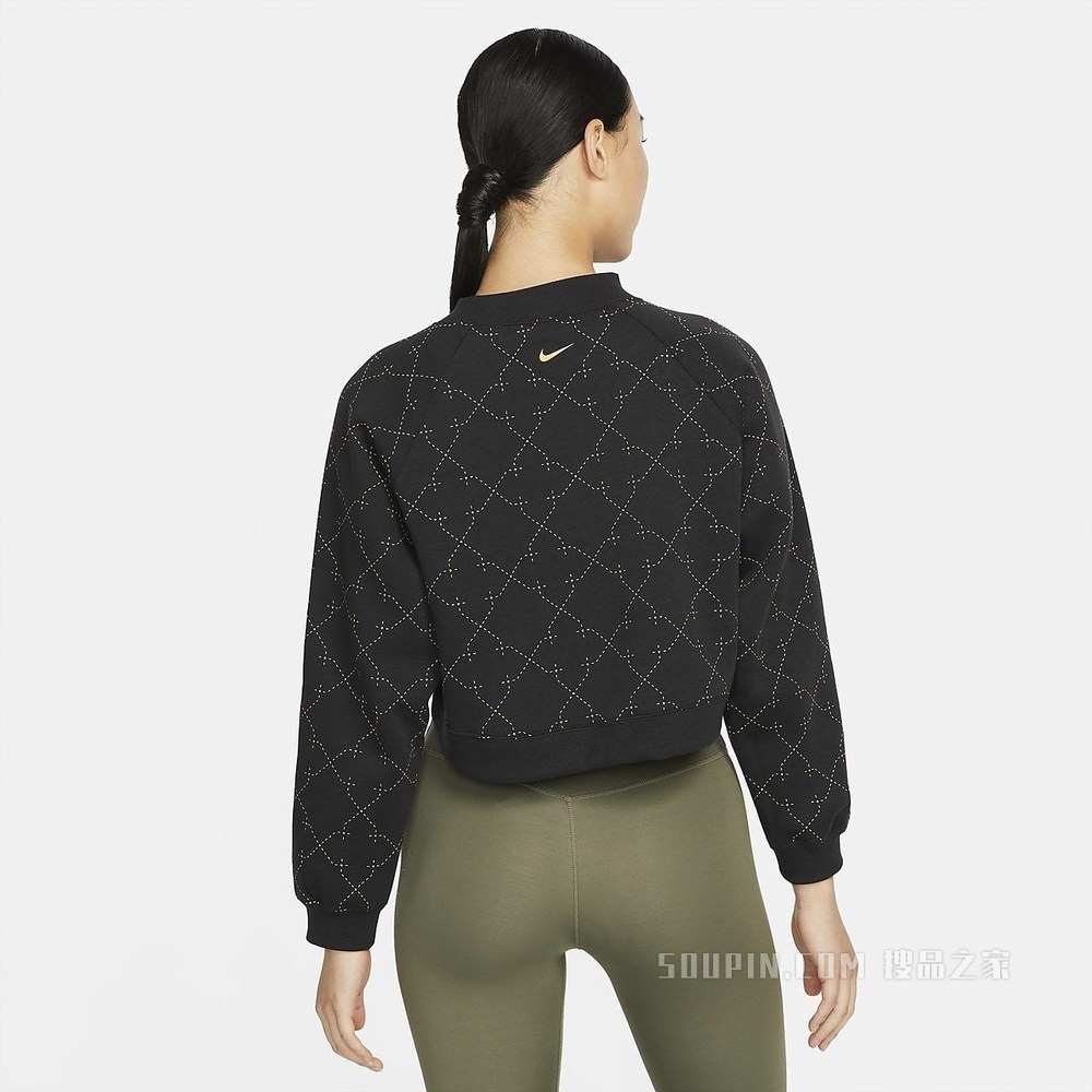 Nike Novelty 女子短款起绒运动衫