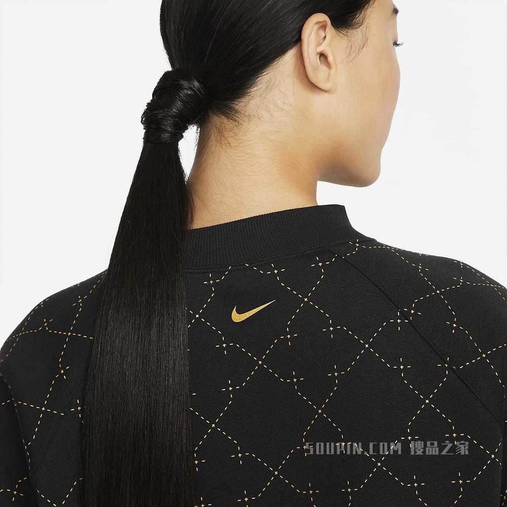 Nike Novelty 女子短款起绒运动衫