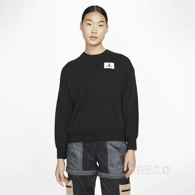 Jordan Essentials 女子针织圆领运动衫