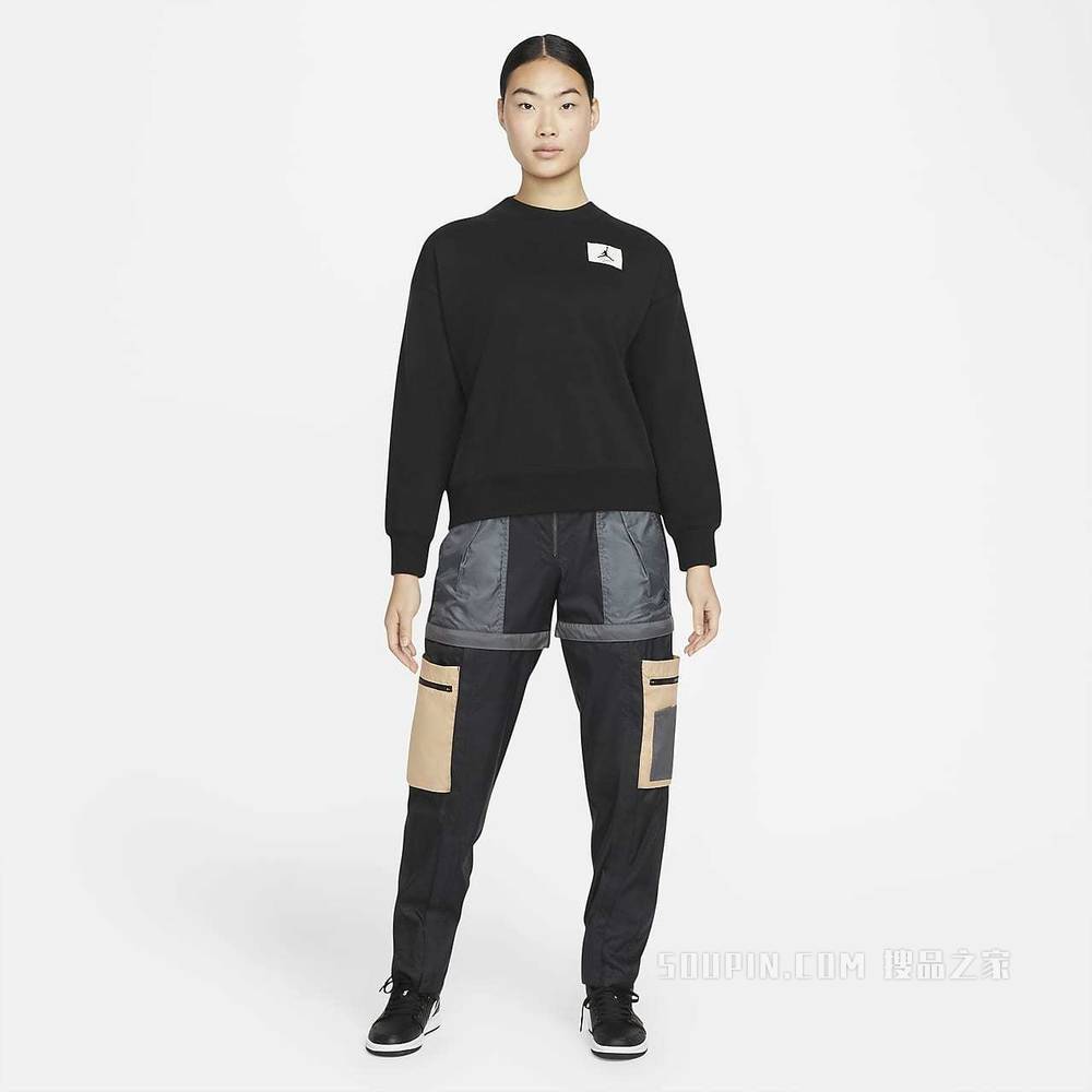 Jordan Essentials 女子针织圆领运动衫