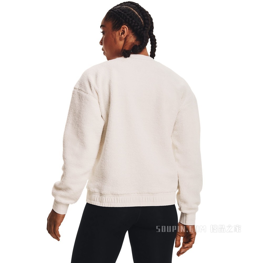 女士UA Boucle Crew圆领运动衣