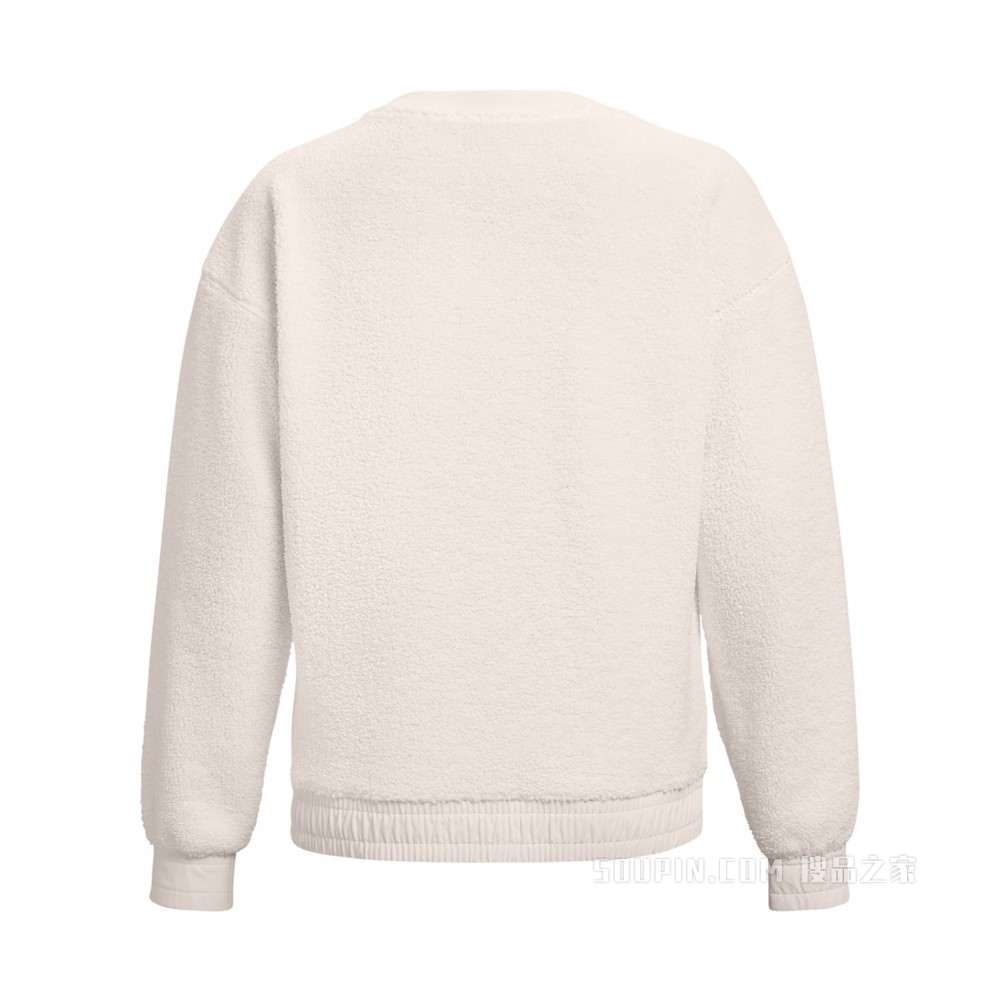 女士UA Boucle Crew圆领运动衣