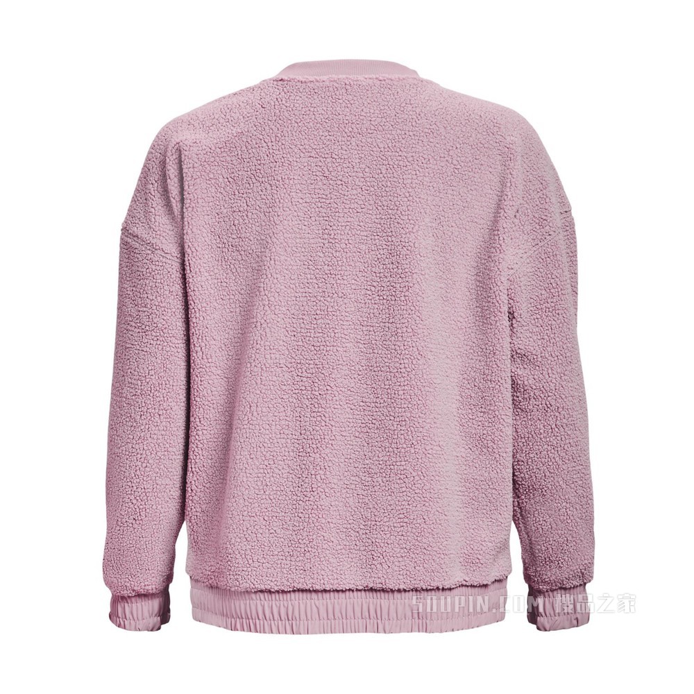 女士UA Boucle Crew圆领运动衣