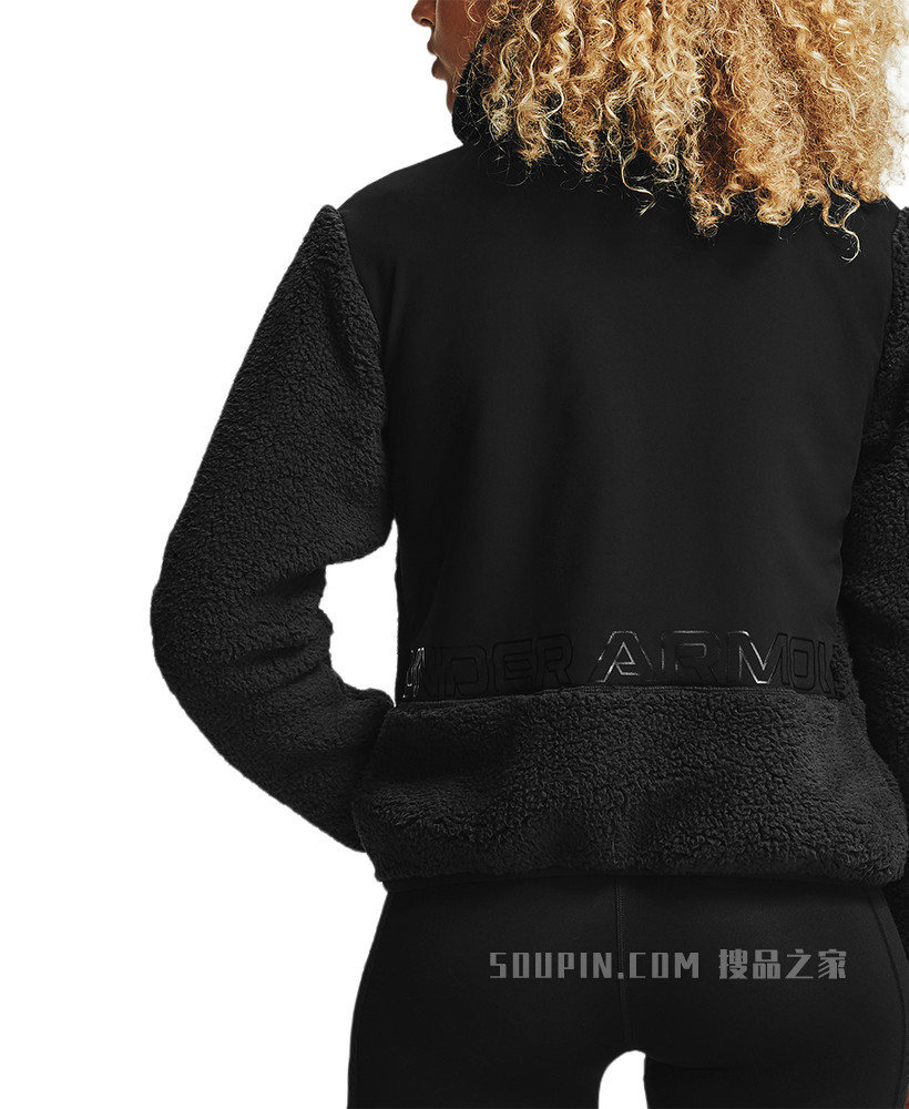 女士UA Legacy Sherpa运动夹克