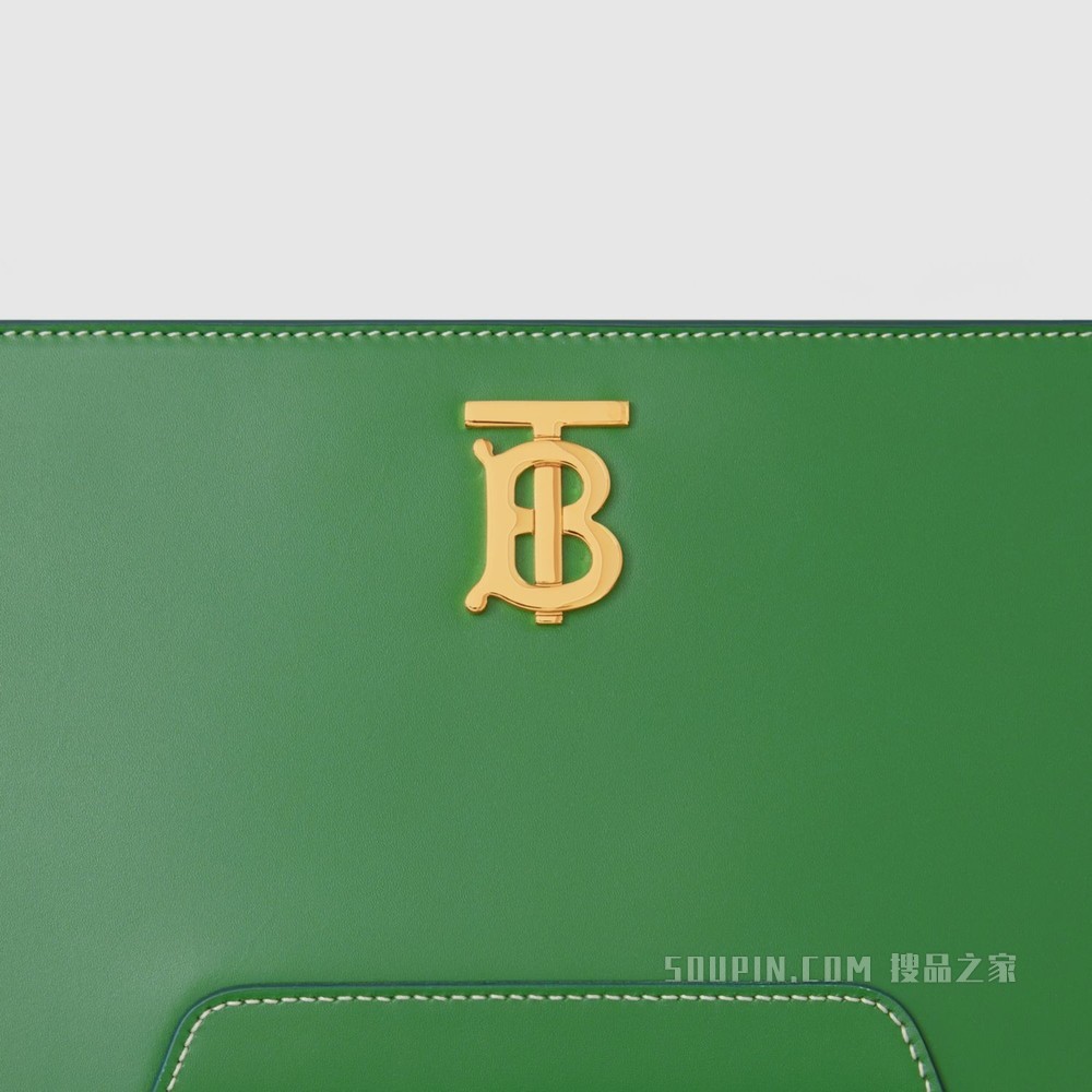 皮革 TB 肩背包（官网独售） (常春藤绿) - 女士
