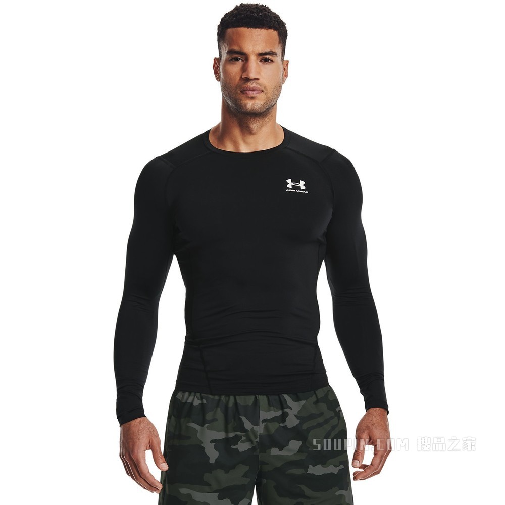 男士UA HeatGear® Armour长袖上衣