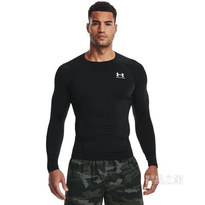 男士UA HeatGear® Armour长袖上衣