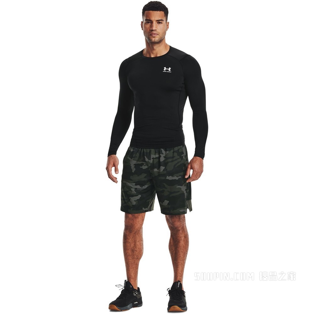 男士UA HeatGear® Armour长袖上衣