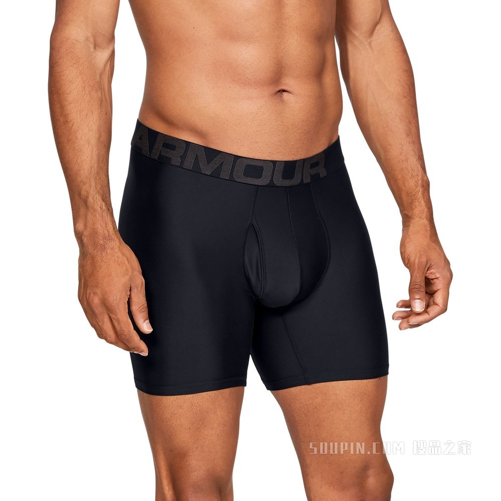男士UA Tech Boxerjock 6英寸内裤