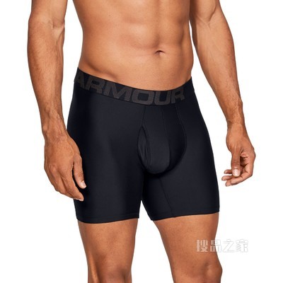 男士UA Tech Boxerjock 6英寸内裤