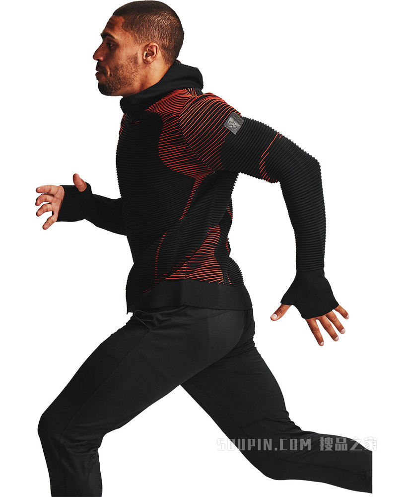 男士UA IntelliKnit Balaclava连帽上衣