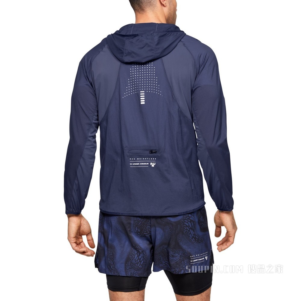 男士UA Qualifier Weightless Packable夹克