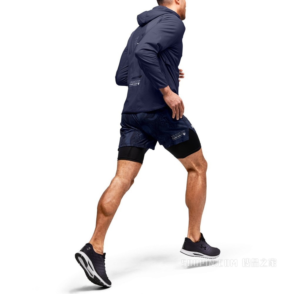 男士UA Qualifier Weightless Packable夹克