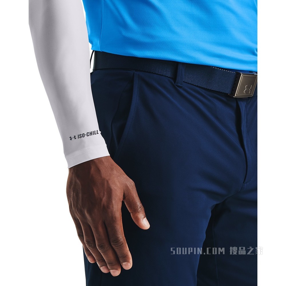 男士UA Iso-Chill V领长袖上衣