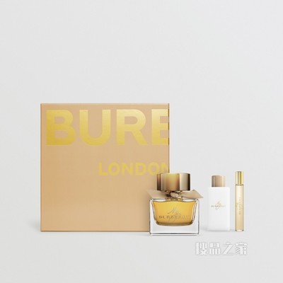 「My Burberry 我的博柏利女士香水」礼品套装 (蜜色) - 女士