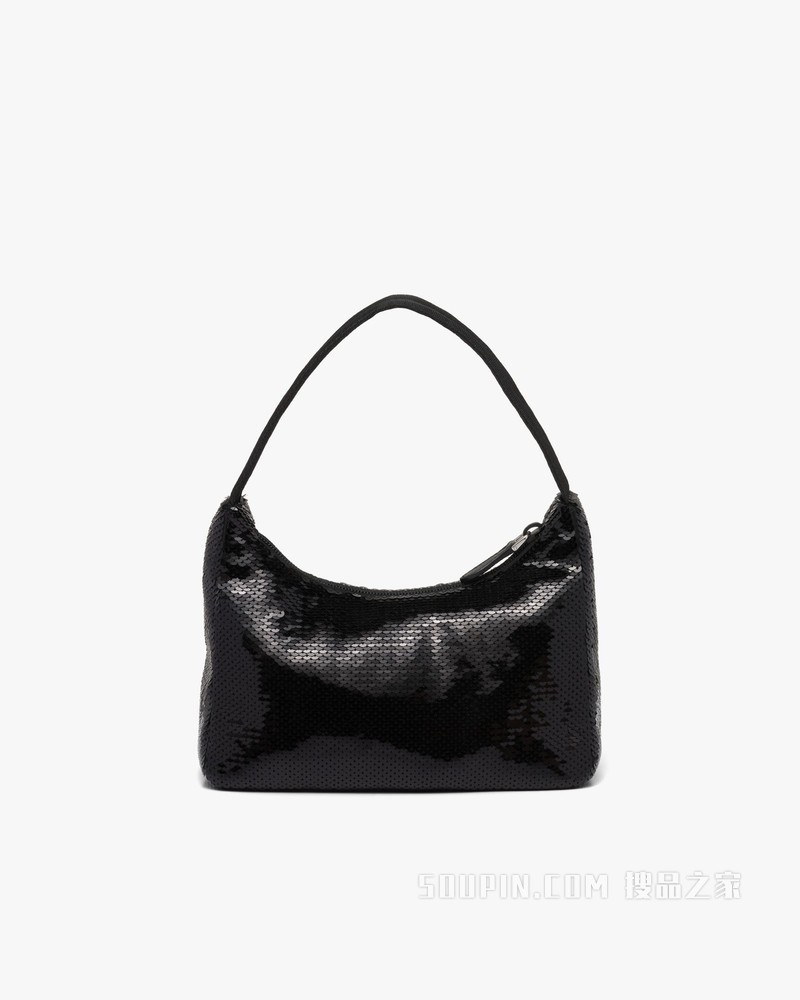 Prada Re-Edition 2000 Re-Nylon 圆点亮片迷你手袋