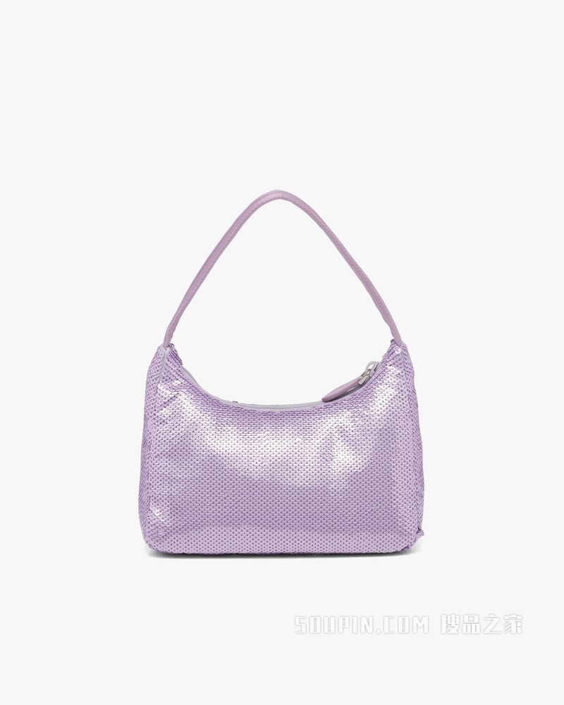 Prada Re-Edition 2000 Re-Nylon 圆点亮片迷你手袋