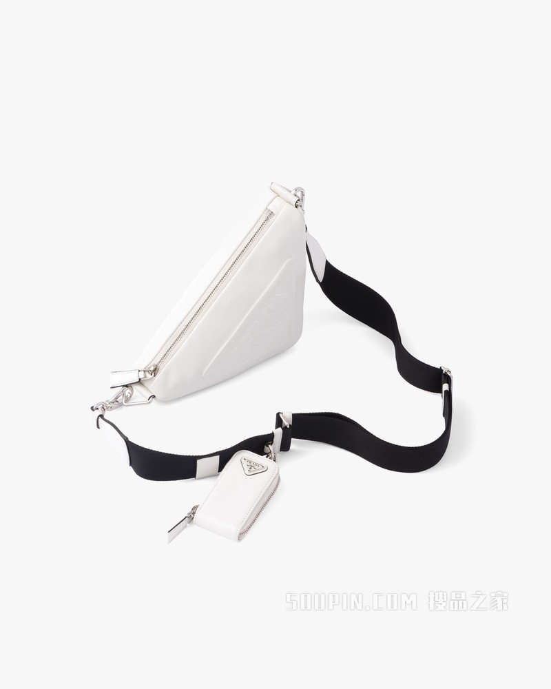 Prada Triangle 皮革手袋