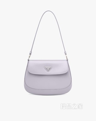 Prada Cleo 亮面皮革翻盖式单肩包