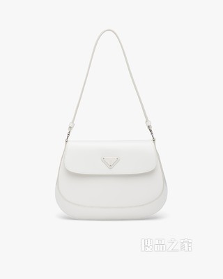 Prada Cleo 亮面皮革翻盖式单肩包