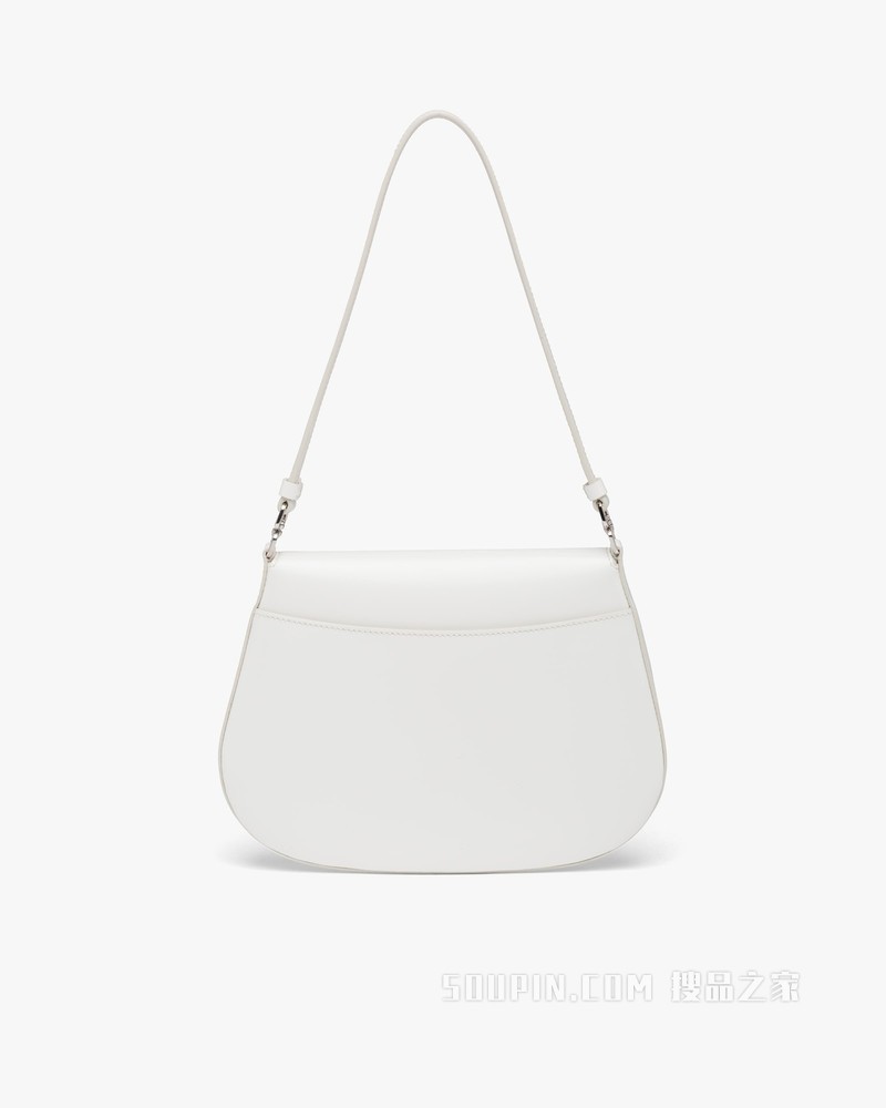 Prada Cleo 亮面皮革翻盖式单肩包
