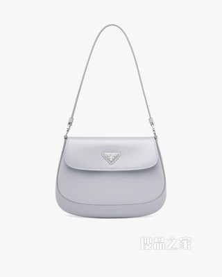 Prada Cleo 亮面皮革翻盖式单肩包