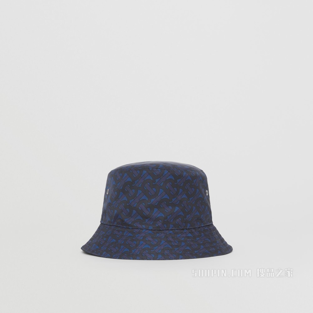 专属标识印花尼龙渔夫帽（官网独售） (深皇家蓝色)