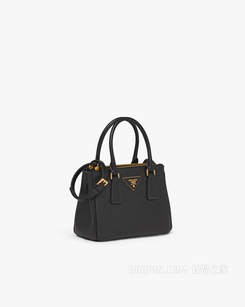 Prada Galleria Saffiano 皮革迷你手袋