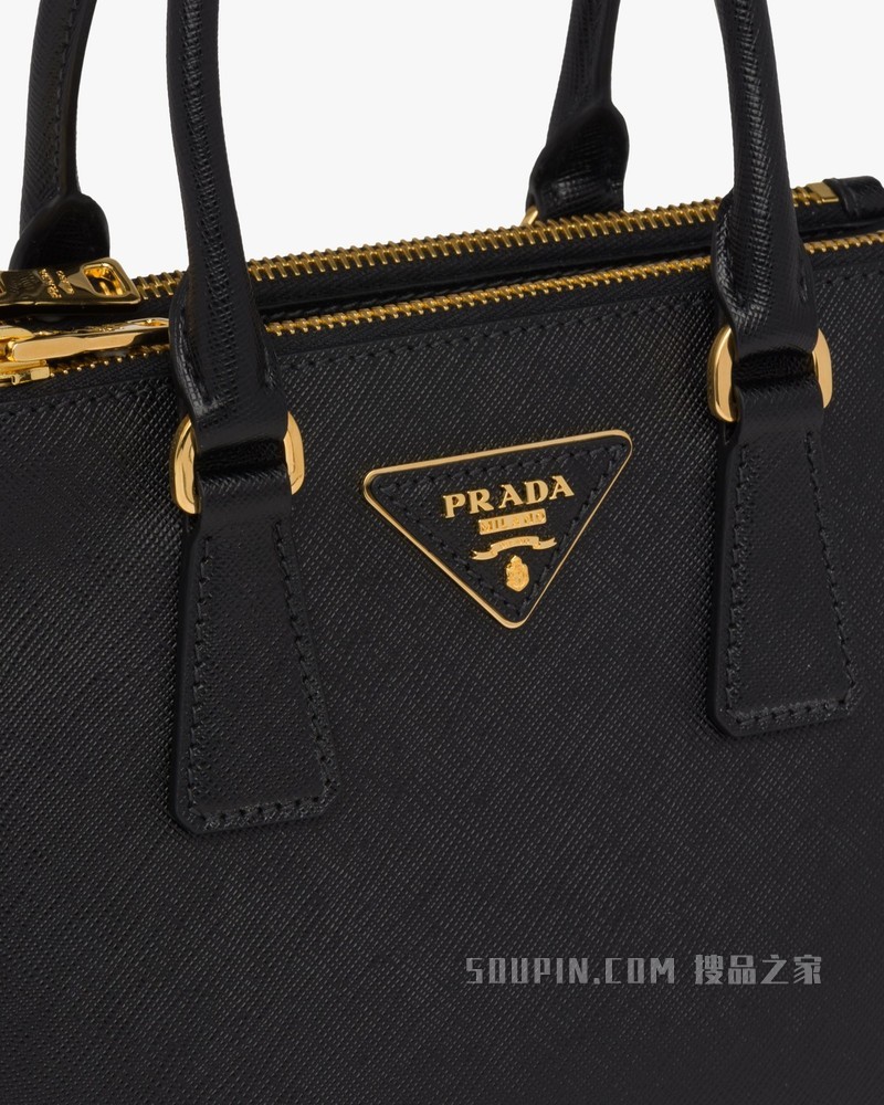 Prada Galleria Saffiano 皮革迷你手袋