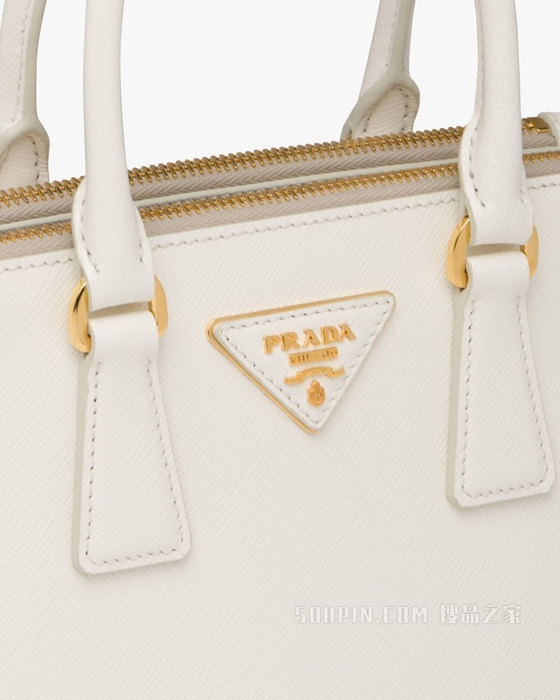 Prada Galleria Saffiano 皮革迷你手袋