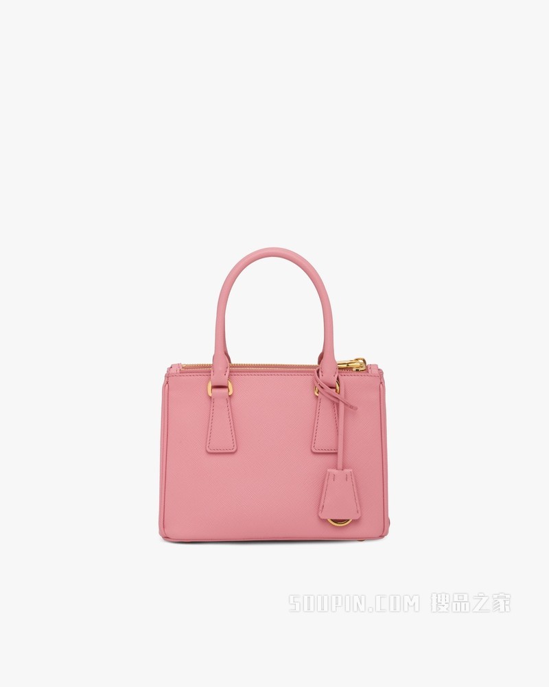 Prada Galleria Saffiano 皮革迷你手袋