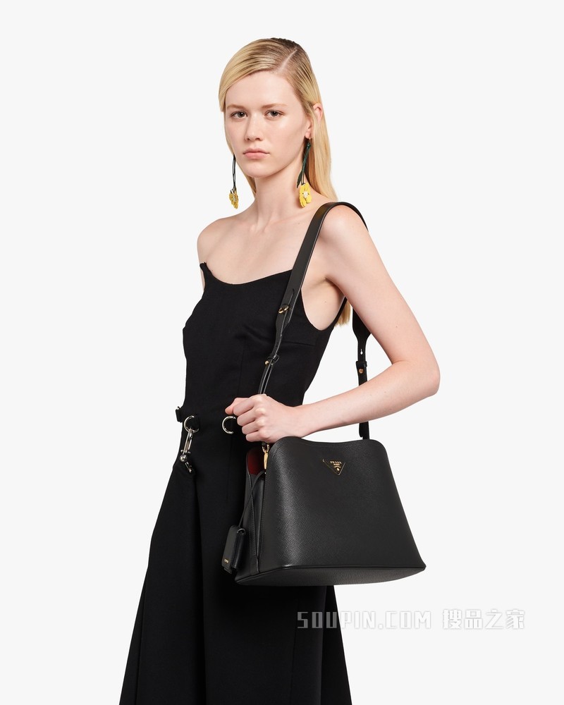 Prada Matinée 中号手提包