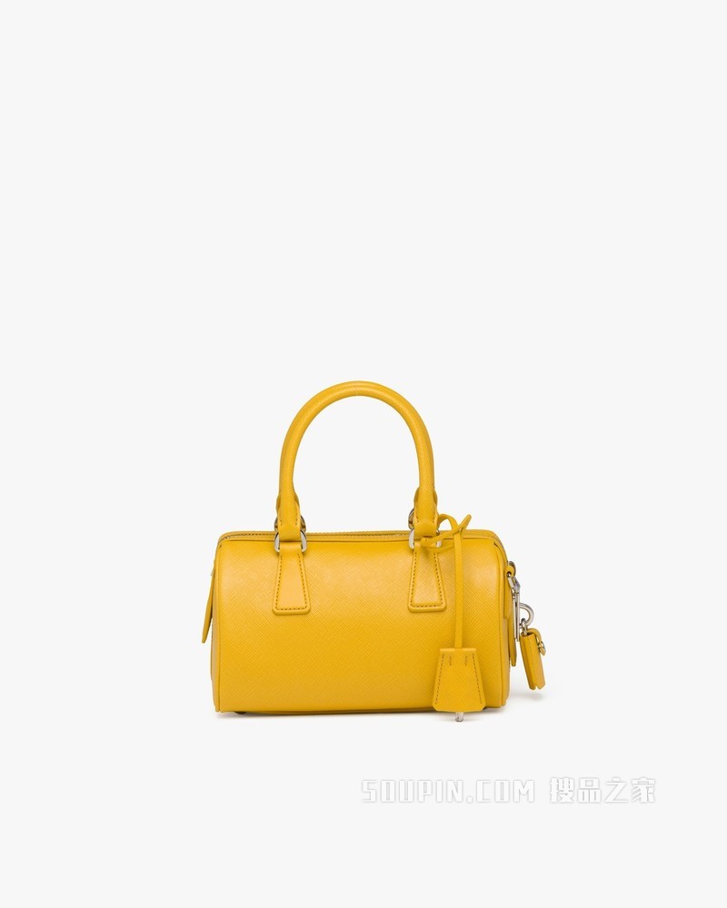 Saffiano 皮革手袋