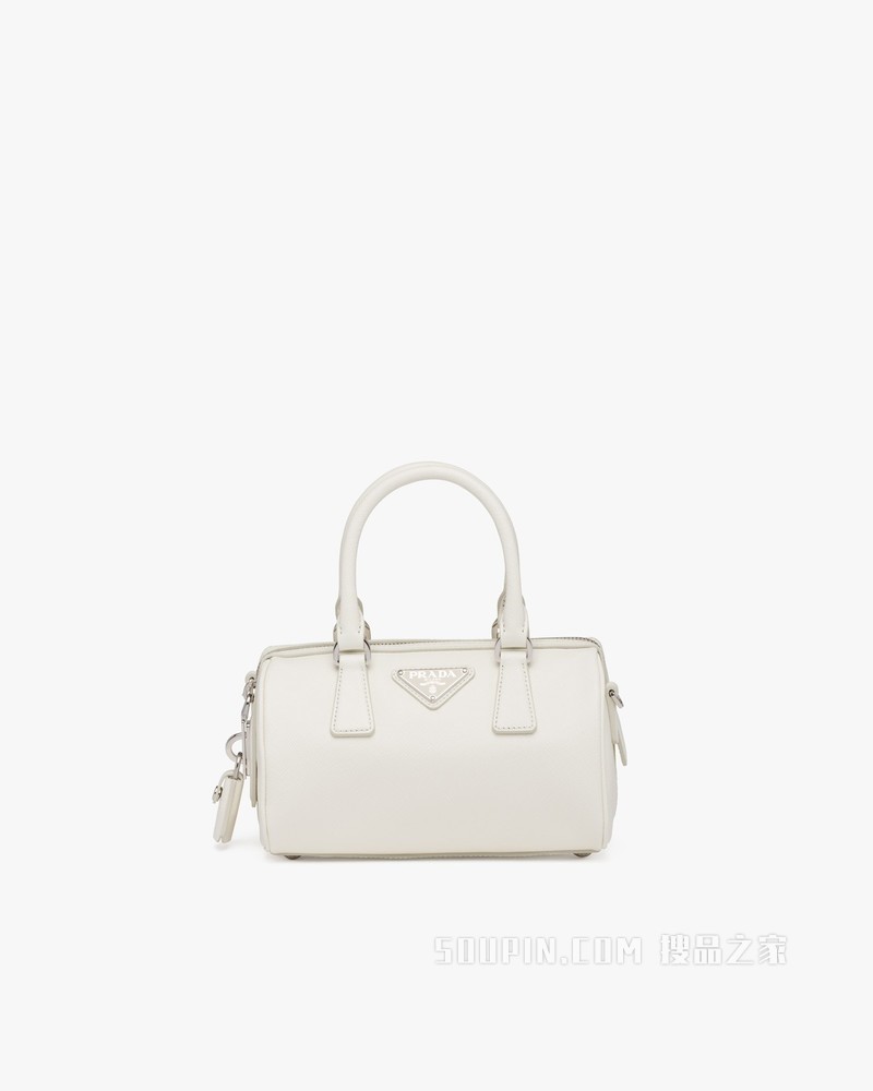Saffiano 皮革手袋