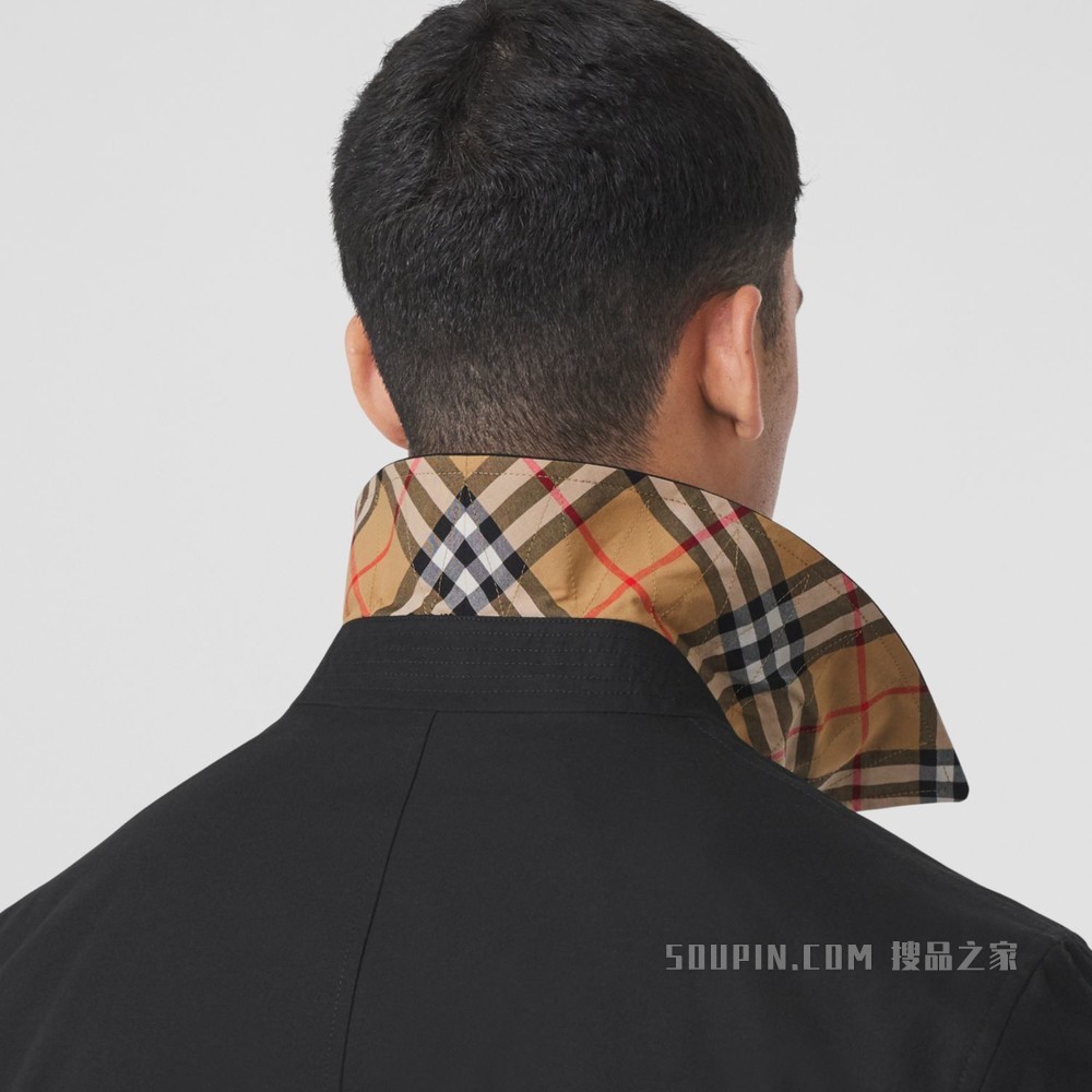 皮姆利科版型 - Heritage 轻便大衣 (黑色) - 男士