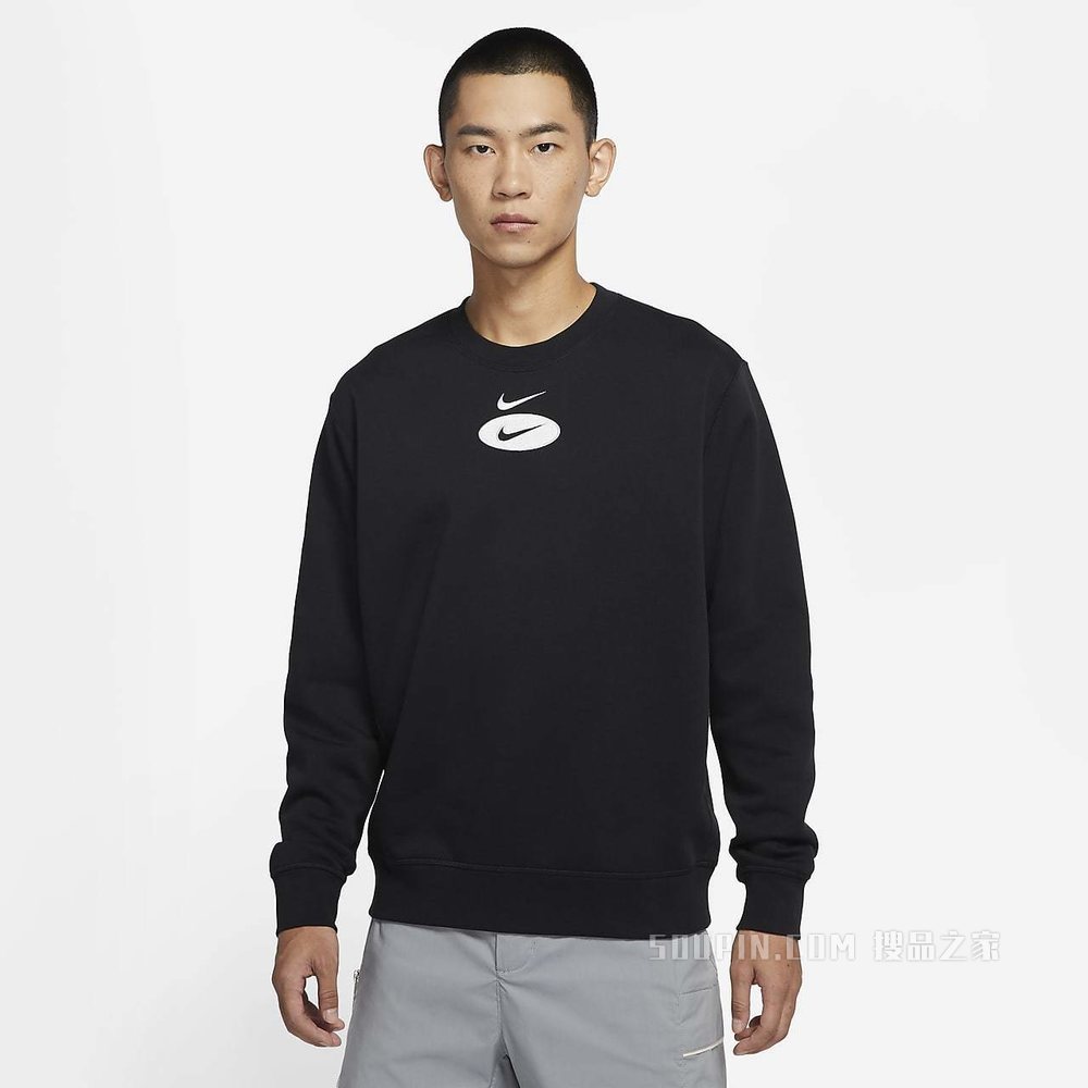 Nike Sportswear Swoosh League 男子起绒圆领上衣