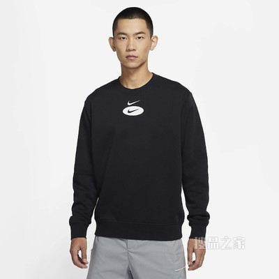 Nike Sportswear Swoosh League 男子起绒圆领上衣