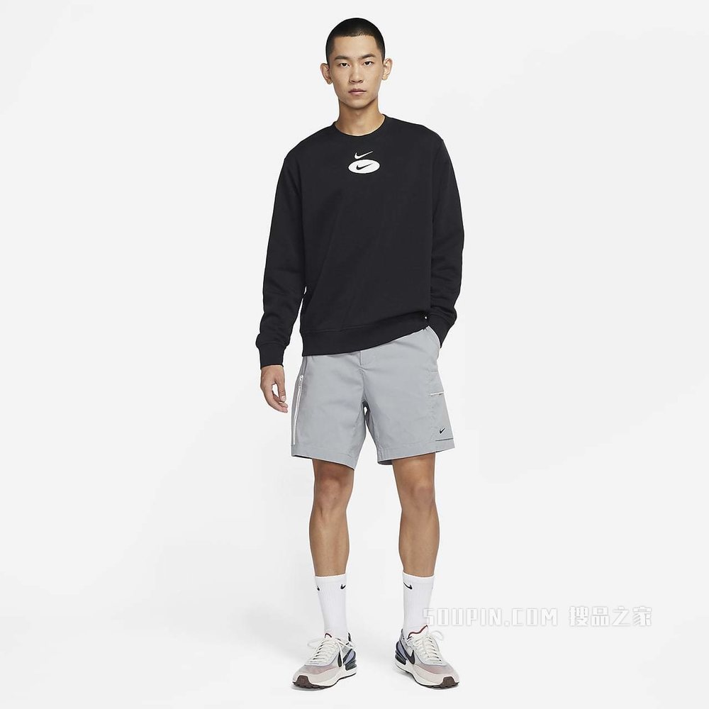 Nike Sportswear Swoosh League 男子起绒圆领上衣