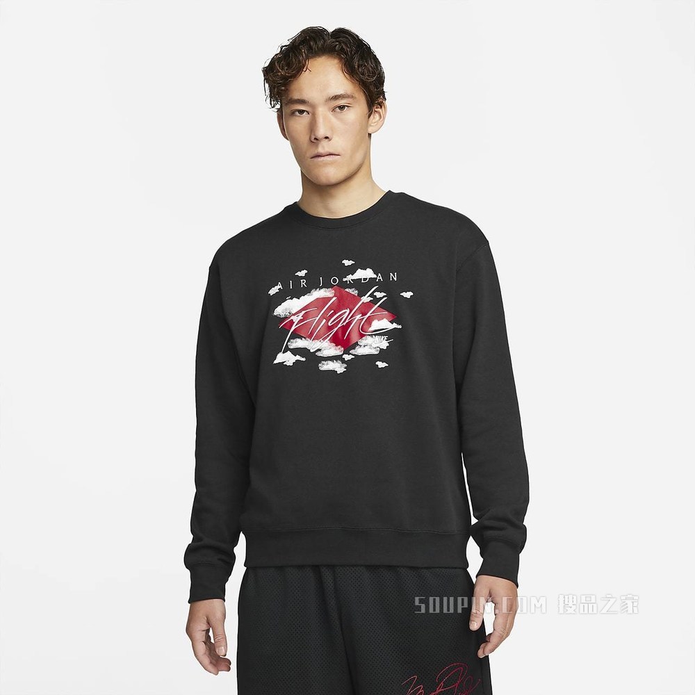 Jordan Statement Essentials 男子起绒圆领运动衫