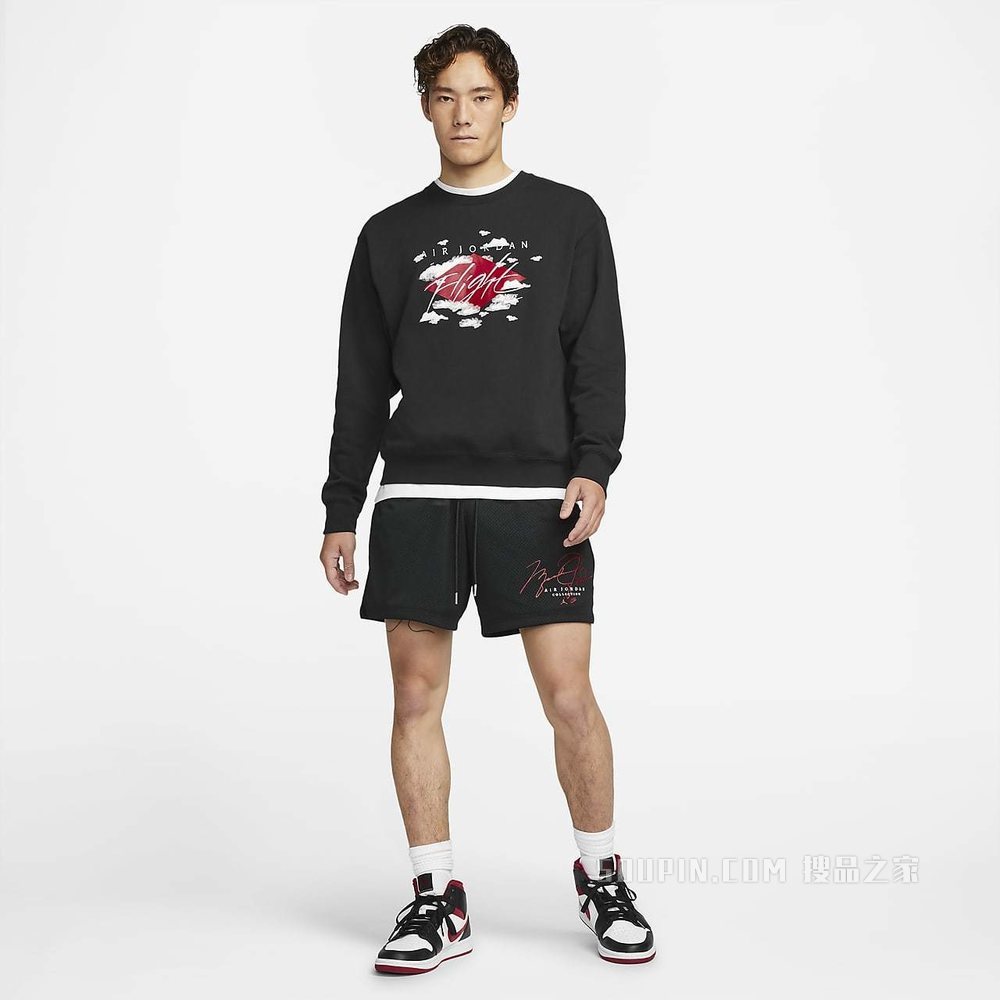 Jordan Statement Essentials 男子起绒圆领运动衫