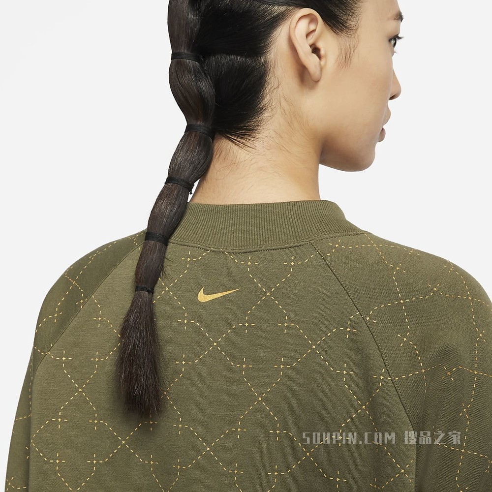 Nike Novelty 女子短款起绒运动衫