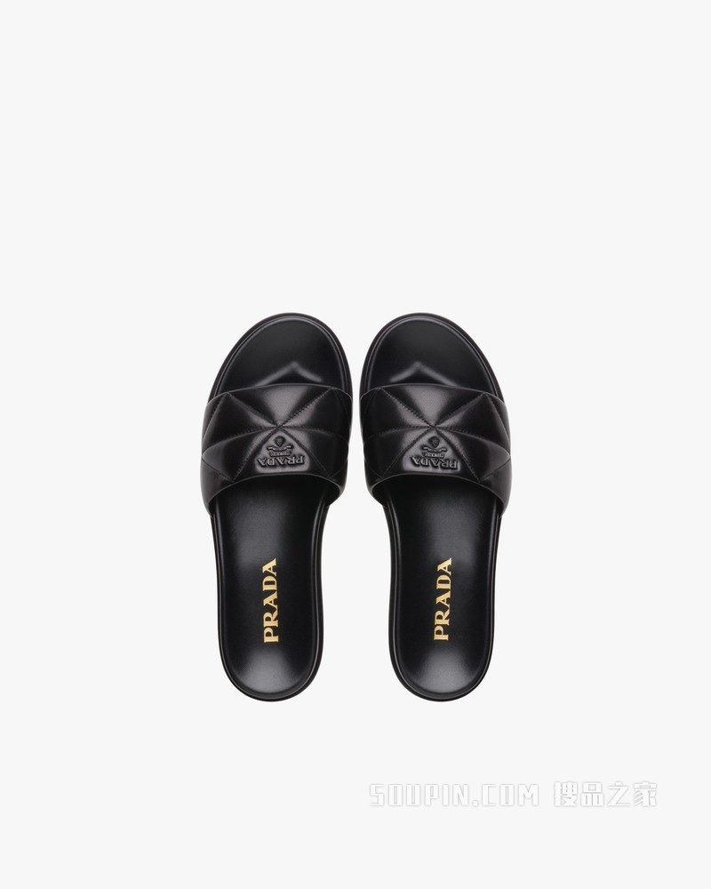 PRADA/普拉达】软羊革拖鞋1XX575_038_F0002_F_020-搜品之家