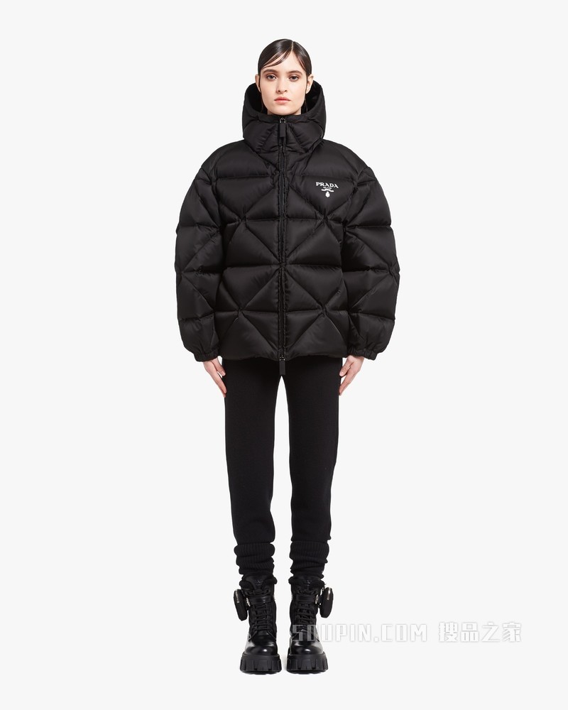 Re-Nylon 再生尼龙华达呢羽绒外套