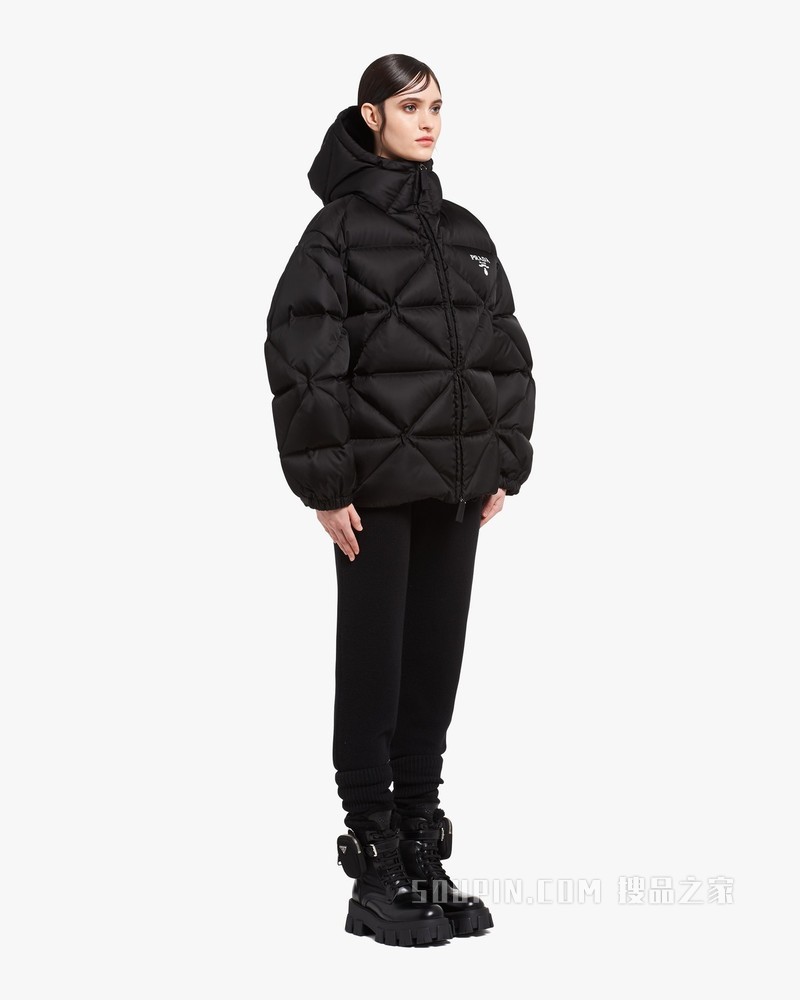 Re-Nylon 再生尼龙华达呢羽绒外套